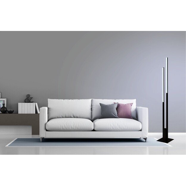 EGLO - Fraioli-Z floor lamp black - RGB + TW - Zigbee, Bluetooth