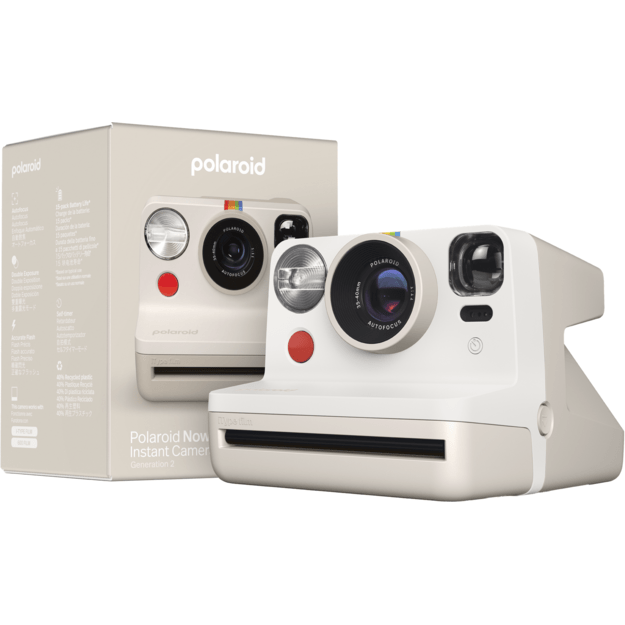 Polaroid - Now Gen 2 Camera - Vintage White