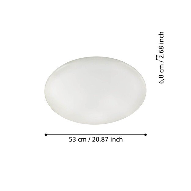 EGLO - Totari-Z ceiling lamp white Ø53 - TW - Zigbee, Bluetooth