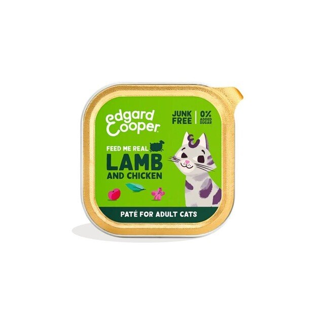 Edgard Cooper - Cat Adult Vetfood Paté Lamb/Chicken - 85g