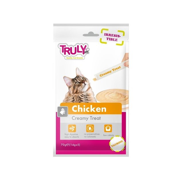 Truly - Cat Creamy Lickable Chicken 70g - (WP58351)