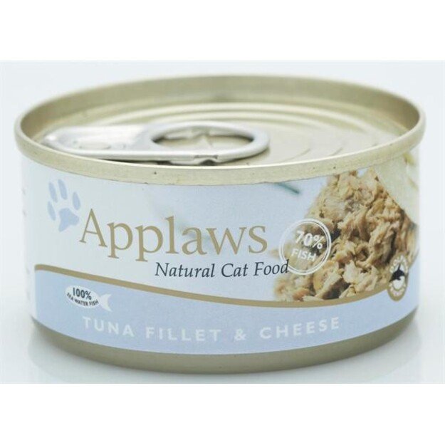 Applaws - 24 x Wet Cat Food 70 g - Tuna & Cheese