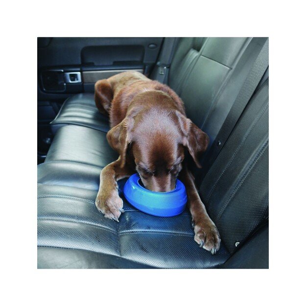 Kurgo - Splash Free Wander Dog Water Bowl, blue - (81314601812)