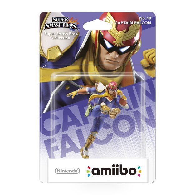 Nintendo Amiibo Figurine Captain Falcon