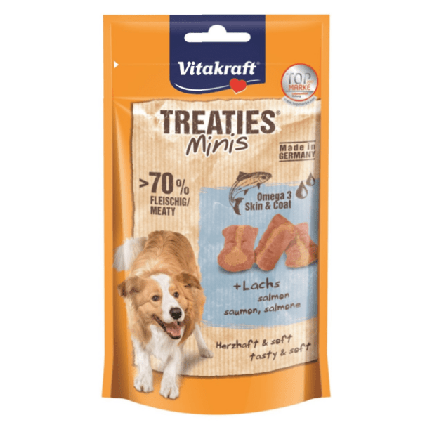 Vitakraft - Treaties® Minis + Salmon & Omega 3 48gr - (34048)