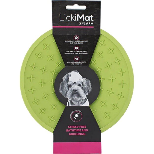 LICKIMAT - Dog Bowl Splash Green 19Cm - (645.5326)