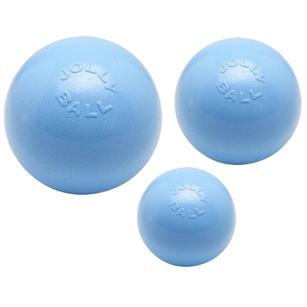 Jolly Pets - Ball Bounce-n Play 11cm Baby Blue (Blue Berry Smell) - (JOLL067F)