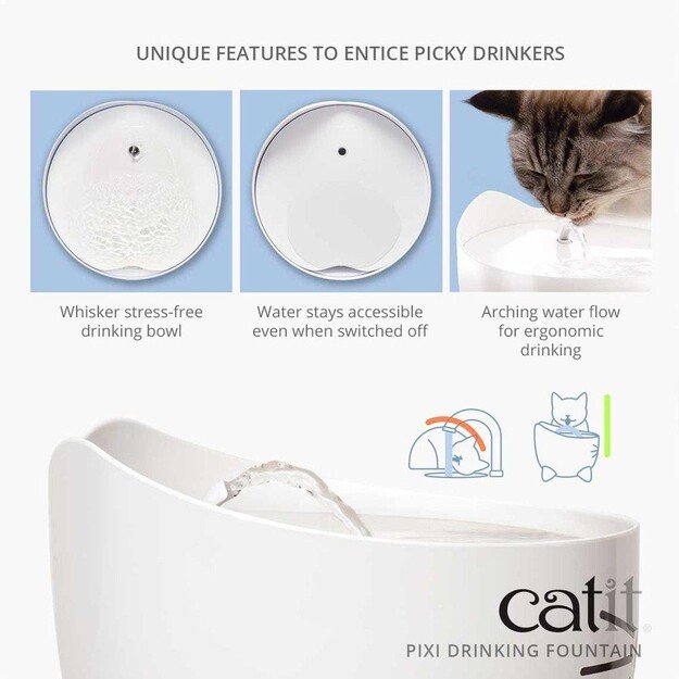 CATIT - Fountain Pixi 2.5L Blue - (785.0482)