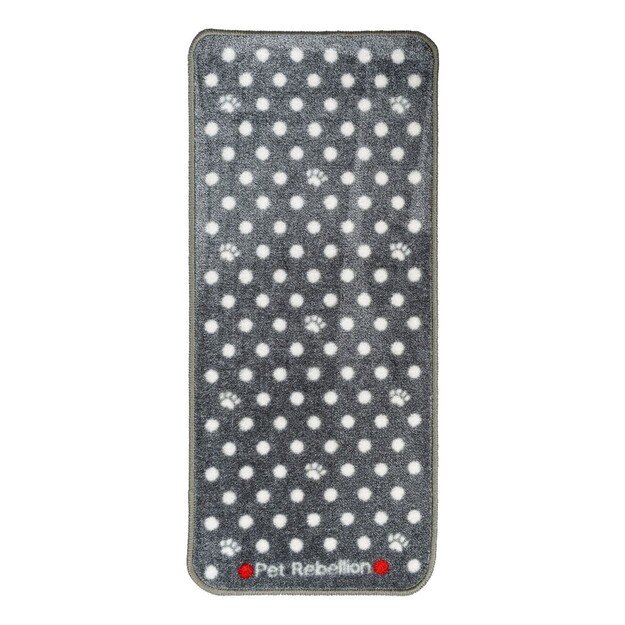 Pet Rebellion - Barrier Rug - Dotty grey - 45x100cm - (869134133545)