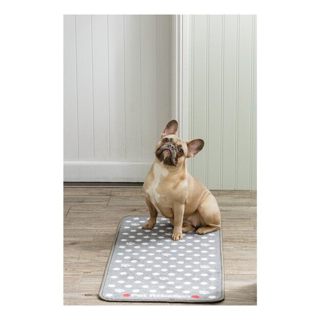 Pet Rebellion - Barrier Rug - Dotty grey - 45x100cm - (869134133545)