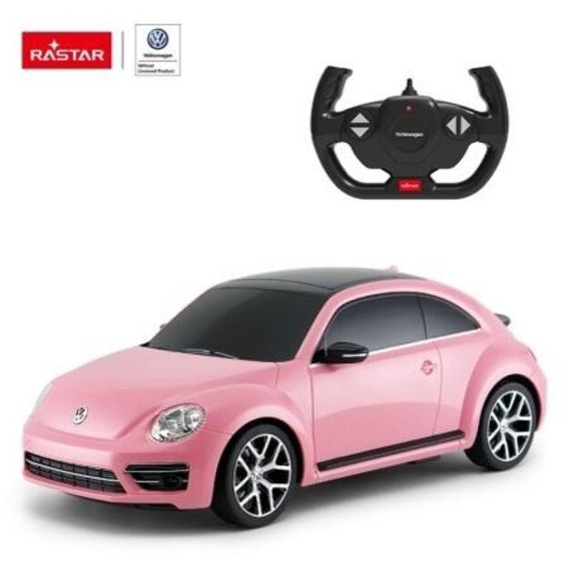 RASTAR R/C 1:14 Volkswagen Beetle Pink 30 cm (78000)