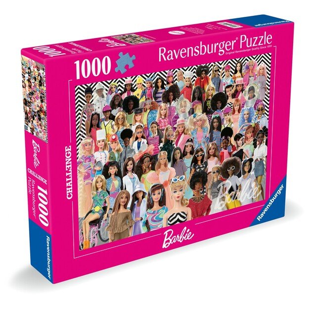 Ravensburger - Puzzle Barbie Challenge 1000p (12000593)