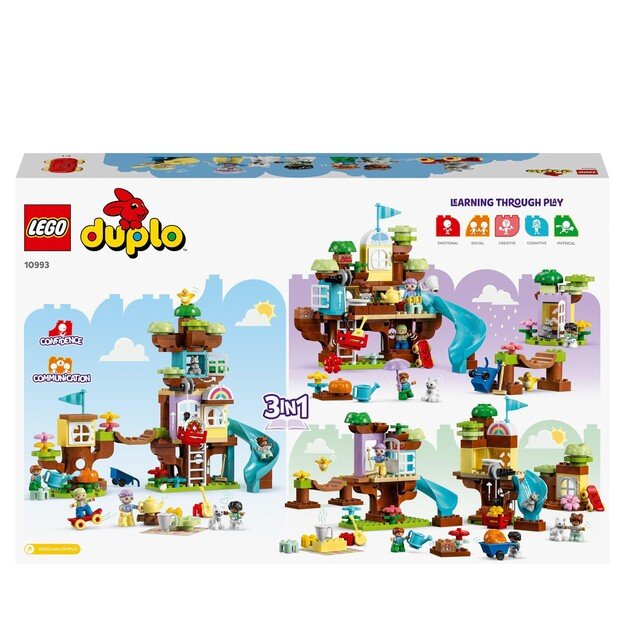 LEGO Duplo - 3in1 Tree House (10993)