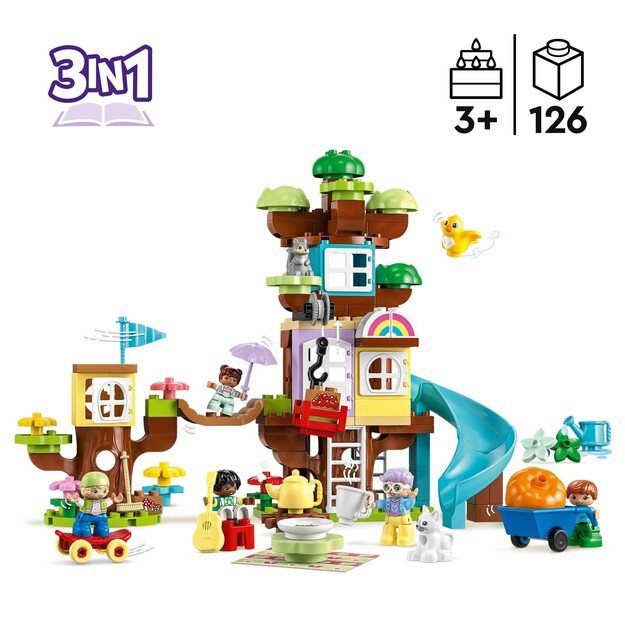 LEGO Duplo - 3in1 Tree House (10993)