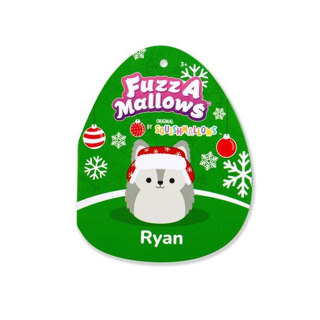 Squishmallows 30 cm P21 Fuzz A Mallows Ryan Husky (219006)