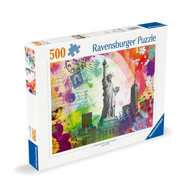 Ravensburger - Puzzle New York Postcard 500p (12000368)