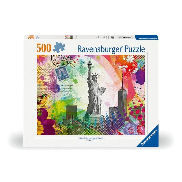 Ravensburger - Puzzle New York Postcard 500p (12000368)