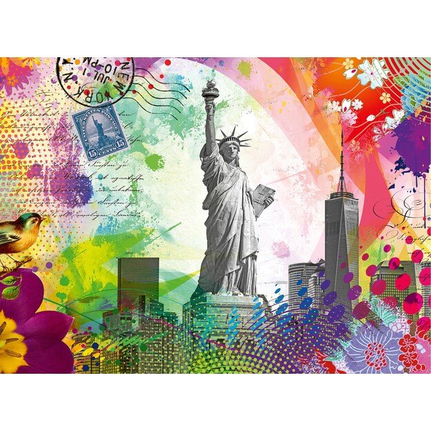 Ravensburger - Puzzle New York Postcard 500p (12000368)