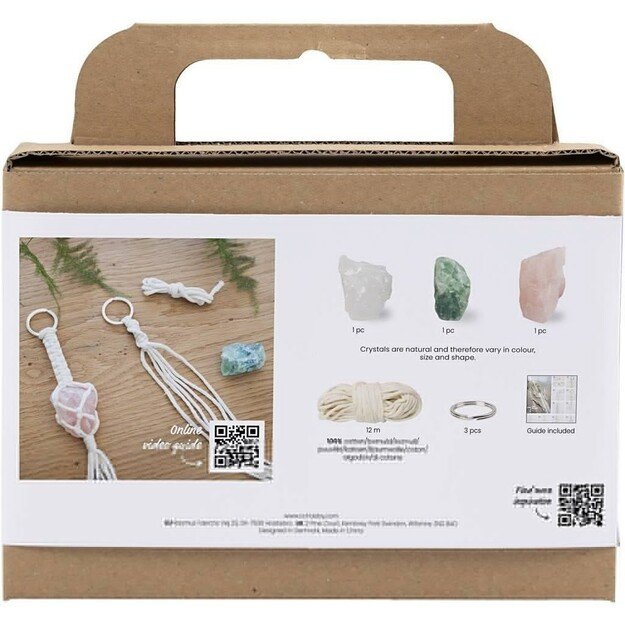 Mini Craft Kit - Macramé - Key Rings (977727)