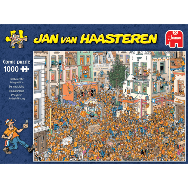 Jan Van Haasteren - Celebrate the Inauguration (1000 Pieces) (1119801838)