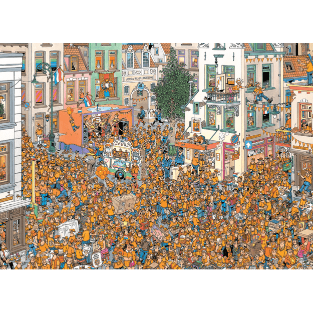 Jan Van Haasteren - Celebrate the Inauguration (1000 Pieces) (1119801838)