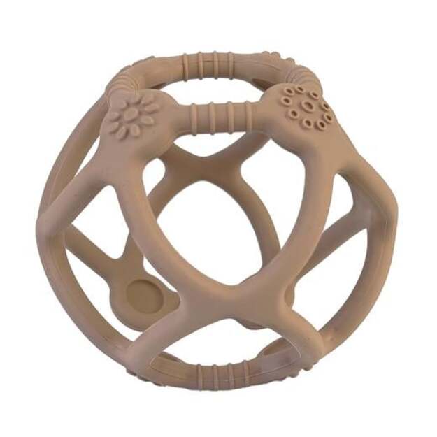 Magni - Ball in silicone with tactile surfaces - Beige (5550)