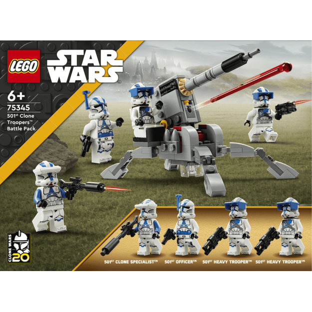 LEGO Star Wars - 501st Clone Troopers™ Battle Pack 75345