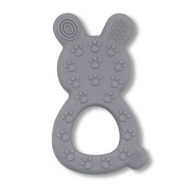 Jellystone Designs - Bunny Teether - soft grey (JSD0382)