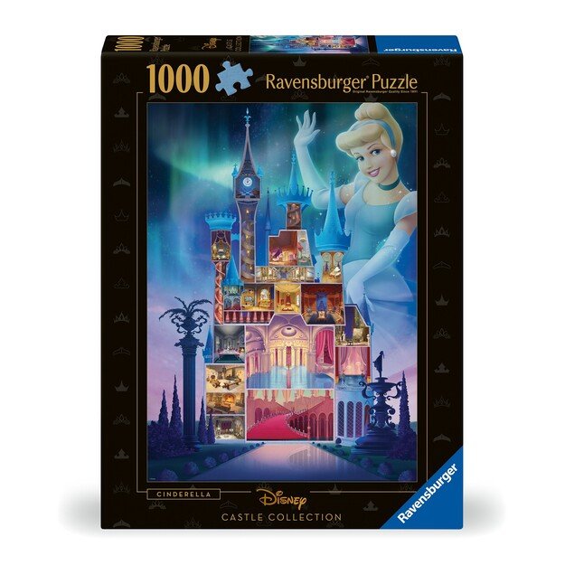 Ravensburger - Puzzle Disney Castles Cinderella 1000p (12000259