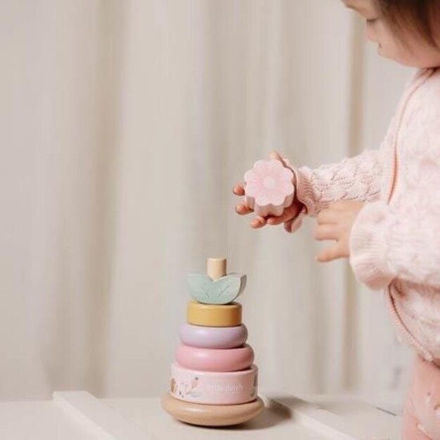 Little Dutch - Rocking Ring Stacker wood Fairy Garden (LD7342)