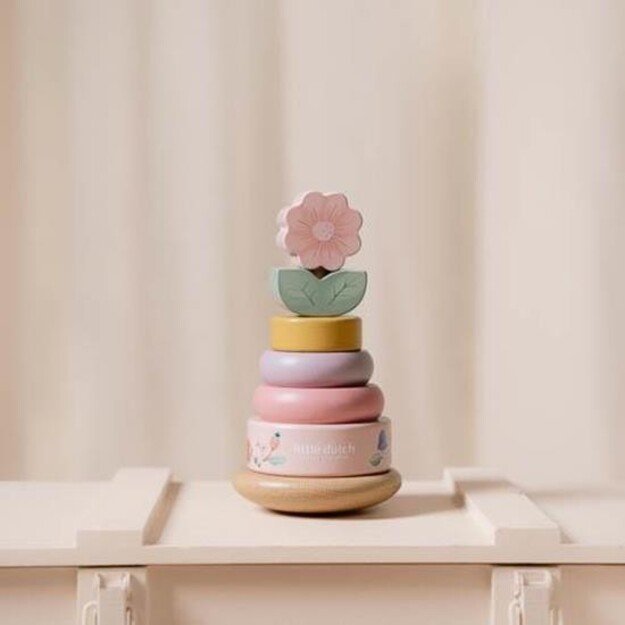 Little Dutch - Rocking Ring Stacker wood Fairy Garden (LD7342)