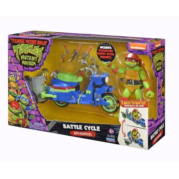 Turtles Mutant Mayhem - Vehicle with Figur Asst. (46-83430)