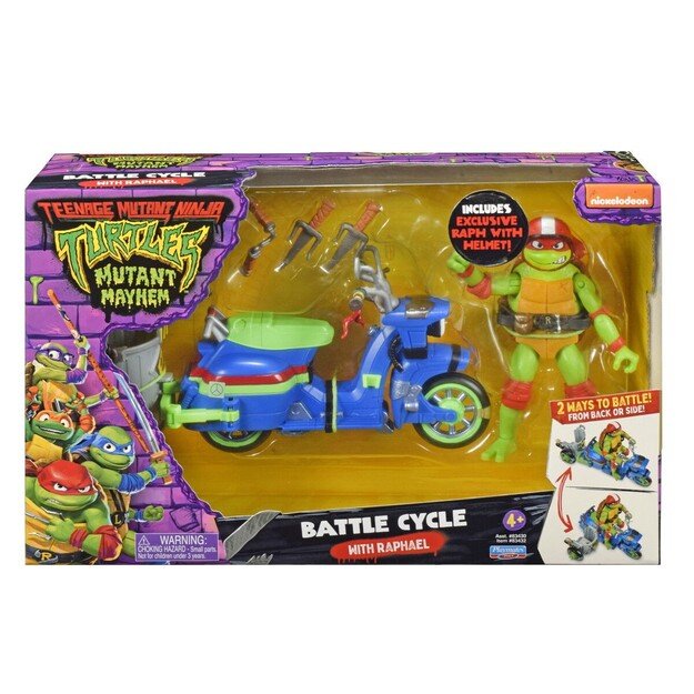 Turtles Mutant Mayhem - Vehicle with Figur Asst. (46-83430)