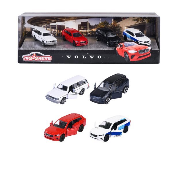 Majorette - Premium Cars Volvo 4 Pieces Giftpack (212057615SD1)