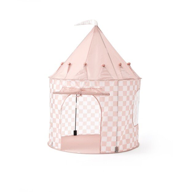 Stars - Play Tent Check Apricot - (1000928)