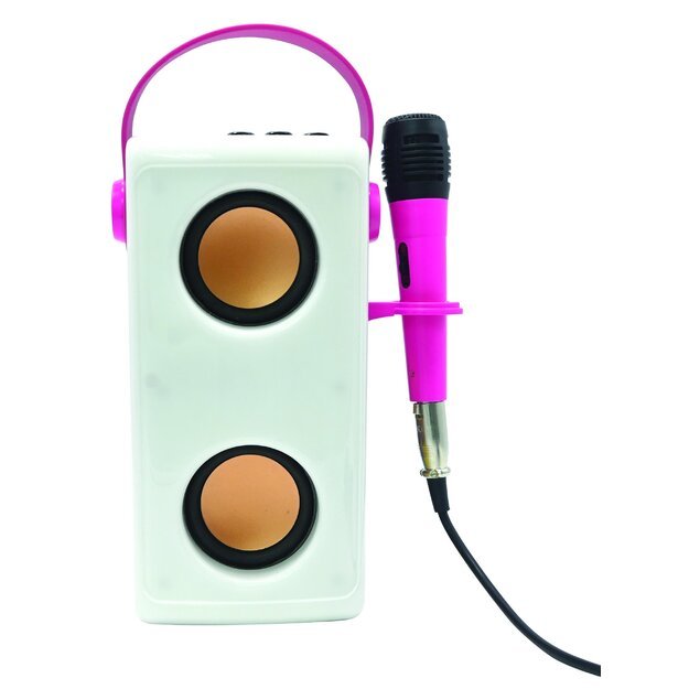 Lexibook - Barbie Luminous Bluetooth® speaker with microphone (BTP185BBZ)