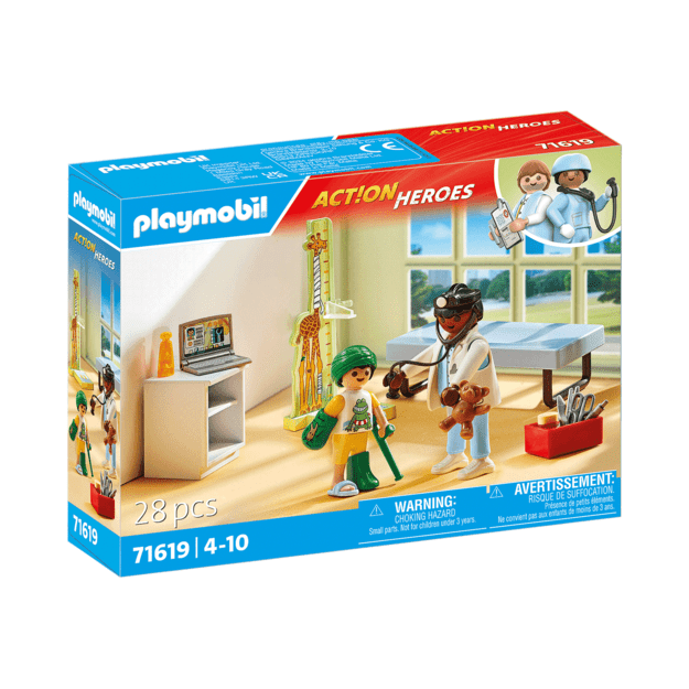 Playmobil - Pediatrician with teddy bear (71619)