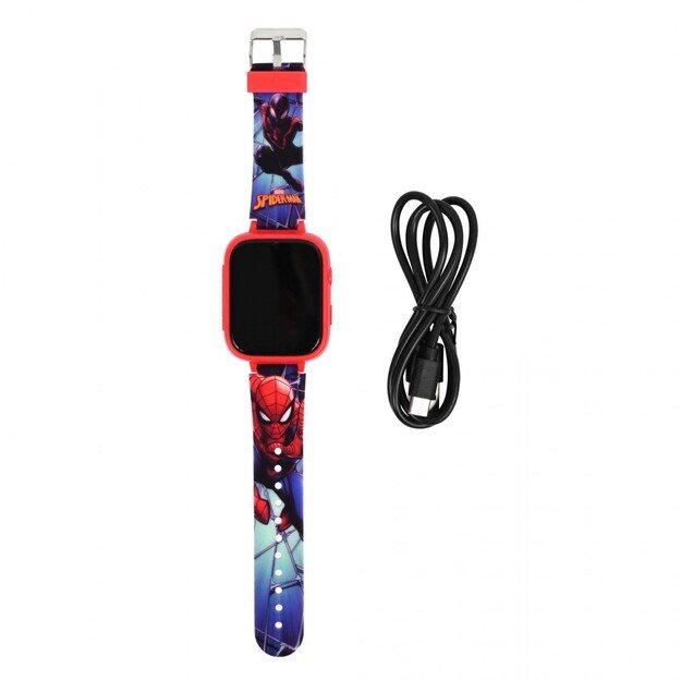 Lexibook - Spider-Man Kids Smartwatch with 8GB memory card (DMW070SP)