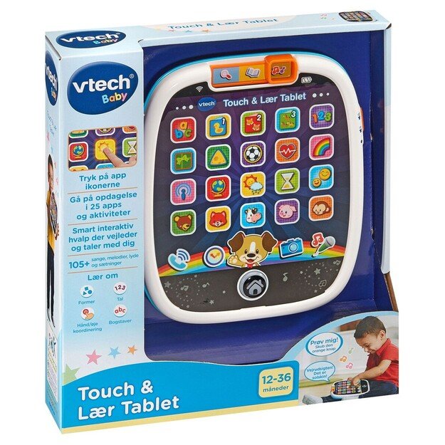 Vtech - Touch & Teach Tablet DK (950-602932)