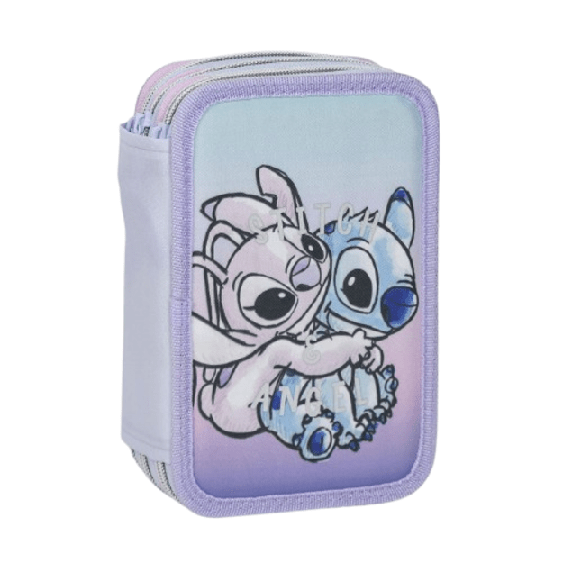 Cerda - Pencil Case With Accessories - Stitch (2700001153)