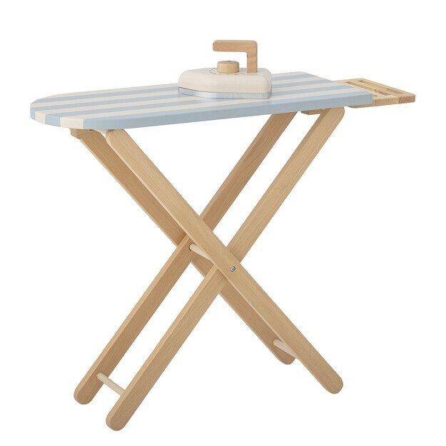 Bloomingville MINI - Sande Toy Ironing Board & Iron, Blue, FSC® 100%, Pine - (82058193)