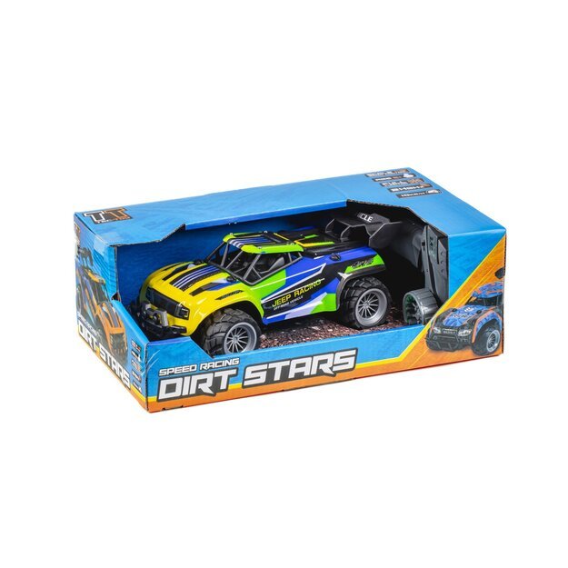 Jeep Racing - R/C 1:20 2,4G 3,7V Li-ion - Blue/yellow