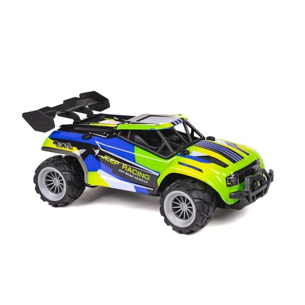 Jeep Racing - R/C 1:20 2,4G 3,7V Li-ion - Blue/yellow