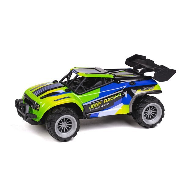 Jeep Racing - R/C 1:20 2,4G 3,7V Li-ion - Blue/yellow