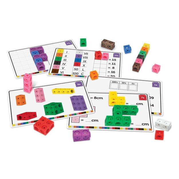 Learning Resources - MathLink® Cubes - Maths Fluency Set (LSP4299-SCA)