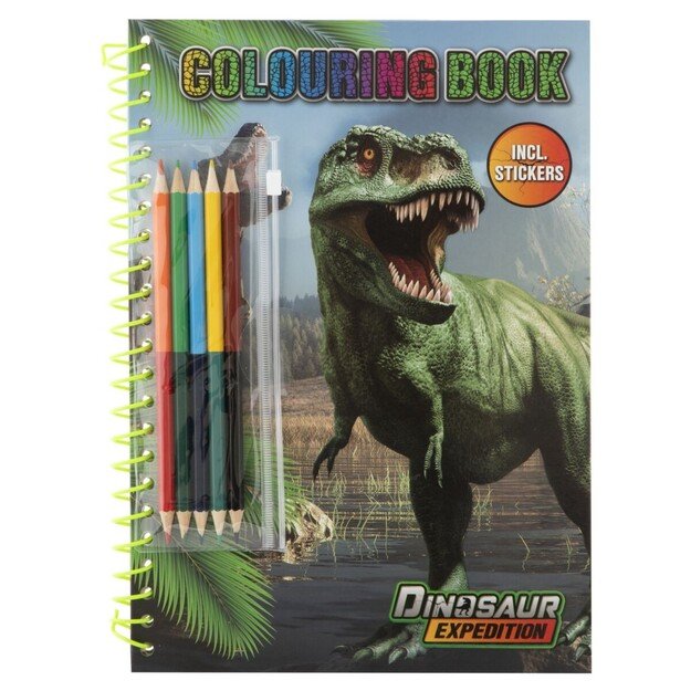 Dinosaur Expedition - Dino Colouring book (130003)