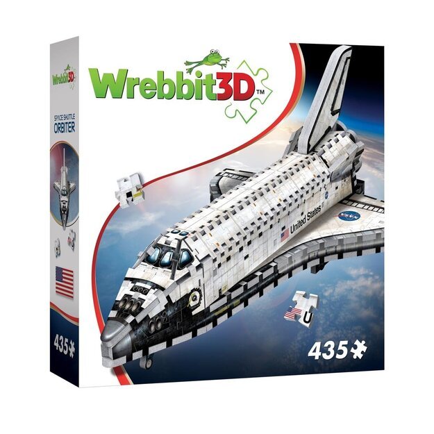 Wrebbit 3D Puzzle - Space Shuttle Orbiter (40970047)