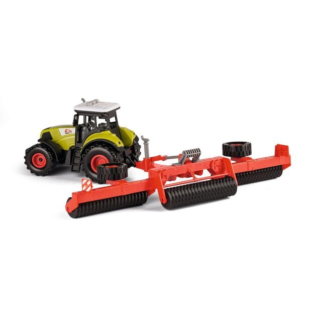 Bull - Tractor with large trailer 1:32, assorted (41856)