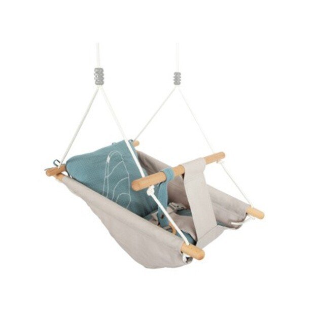 Small Foot - Baby swing with cushion - Seaside (I-SF12327)