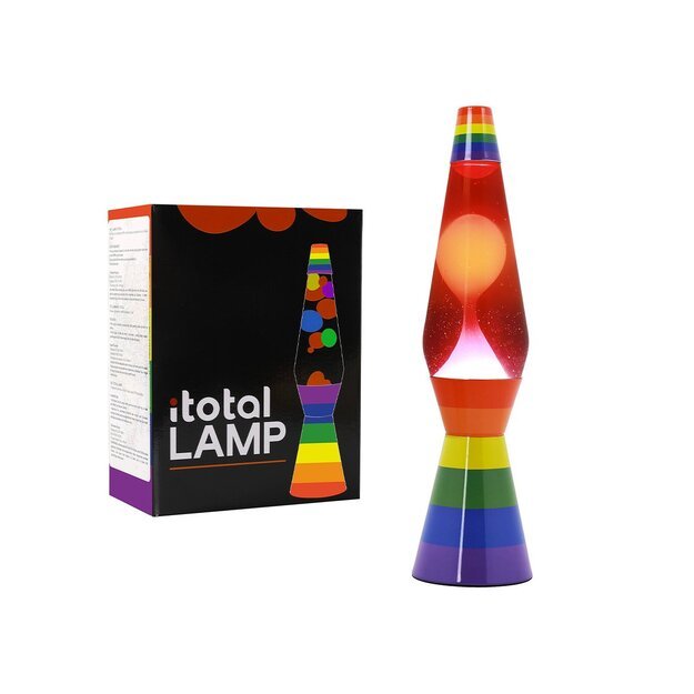 iTotal - Lava Lamp - LOVE IS LOVE - 36 cm (1270391)